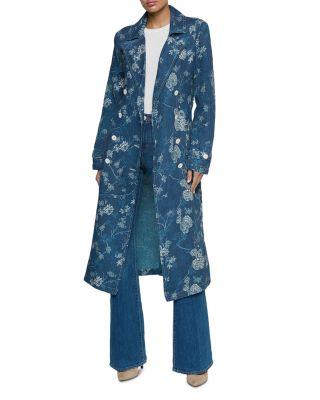 Bradley Linen Trench Coat by L'AGENCE