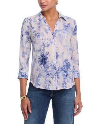 Camille 3/4 Sleeve Blouse by L'AGENCE