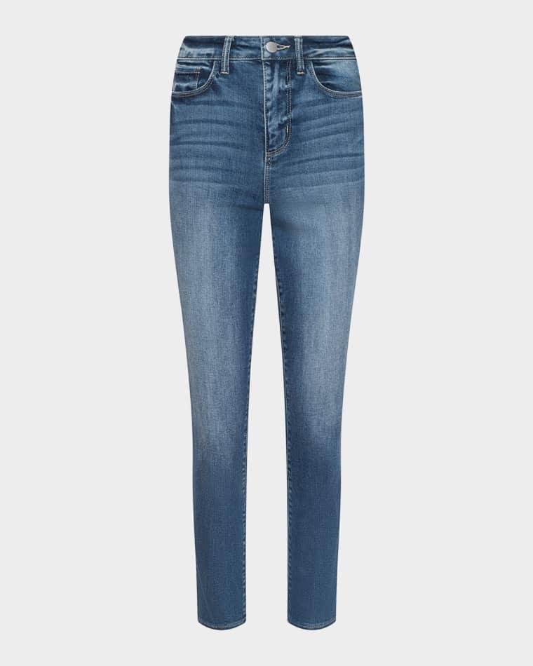 Celestia Straight Cropped Jeans by L'AGENCE