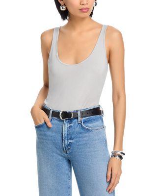 Celia Scoop Neck Tank by L'AGENCE