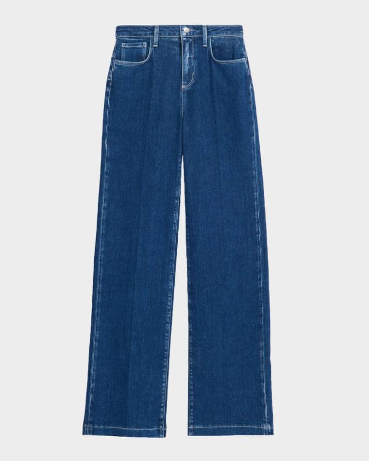 Clayton High Rise Wide-Leg Jeans by L'AGENCE