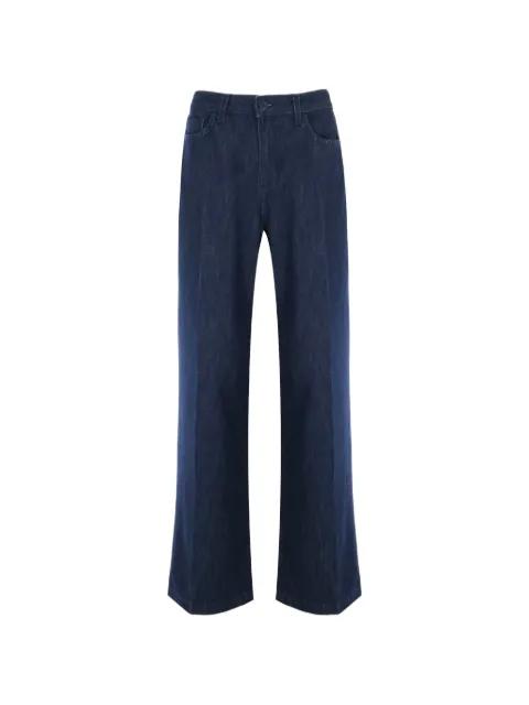 Clayton high-waisted wide-leg jeans by L'AGENCE