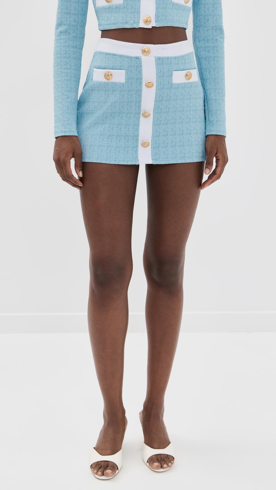 Coco Colorblock Chic High Waist Skirt by L'AGENCE