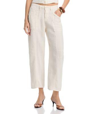 Cody Linen High Rise Rodeo Pants by L'AGENCE