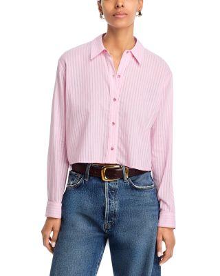 Cosette Crop Shirt by L'AGENCE