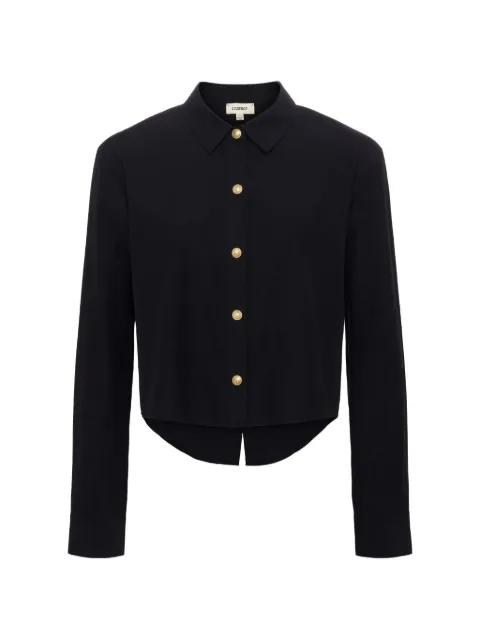 Cosette button long-sleeve shirt by L'AGENCE