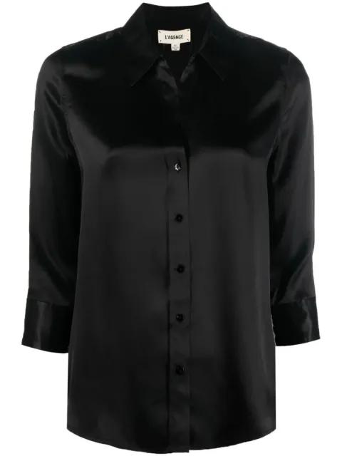 Dani silk blouse by L'AGENCE