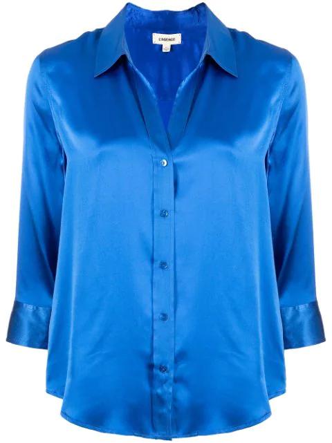 Dani three-quarter length sleeve blouse by L'AGENCE