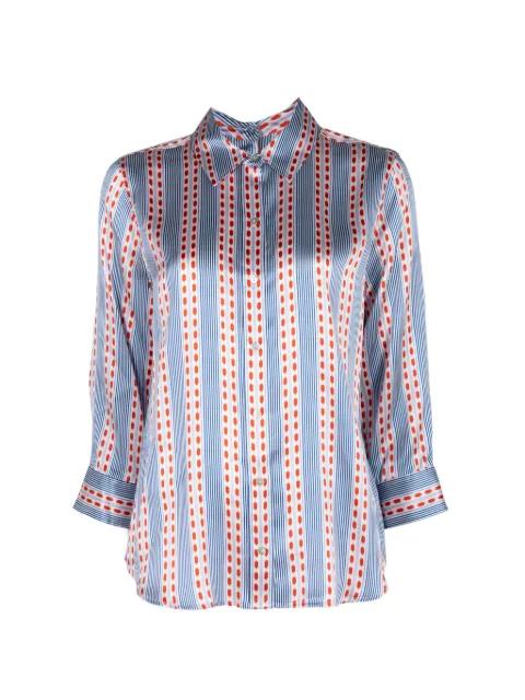 Danie striped blouse by L'AGENCE