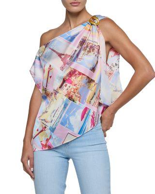 Driselle Scarf Top by L'AGENCE