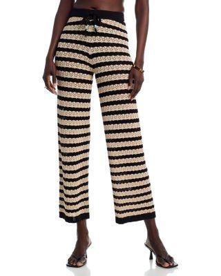 Gaelle Pointelle Knit Pants by L'AGENCE