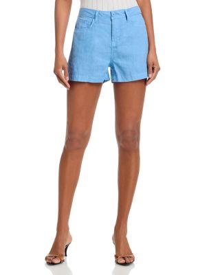 Gina Linen High Rise Shorts by L'AGENCE