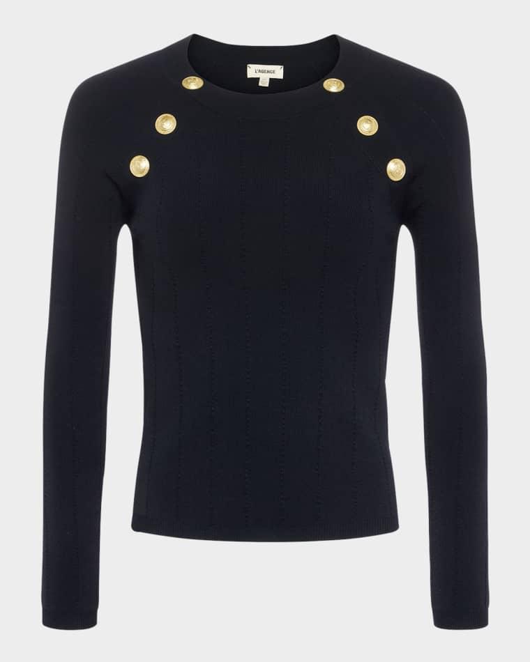 Gretchen Crewneck Pullover by L'AGENCE