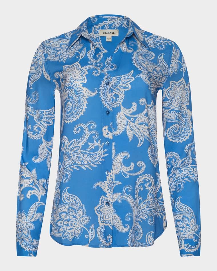 Holly Long-Sleeve Blouse by L'AGENCE