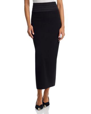Honesty Cummerbund Maxi Skirt by L'AGENCE