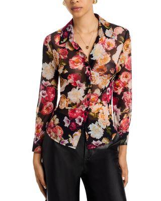 Indiana Mesh Blouse by L'AGENCE