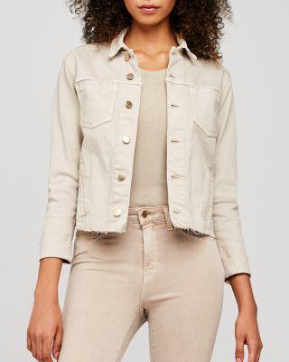 Janelle Slim-Fit Raw Denim Jacket by L'AGENCE