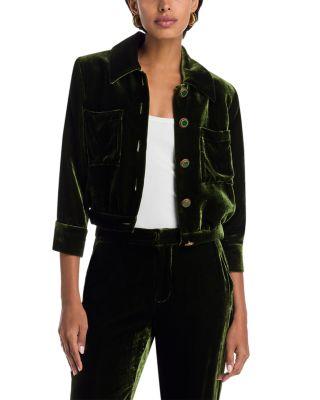 Jia Velvet Jacket by L'AGENCE