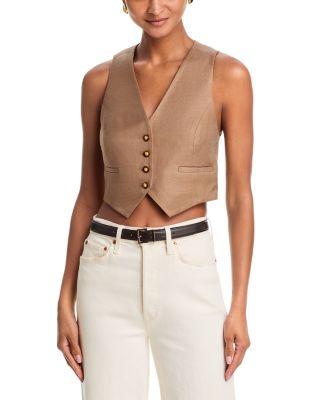 Jianna Short Vest by L'AGENCE