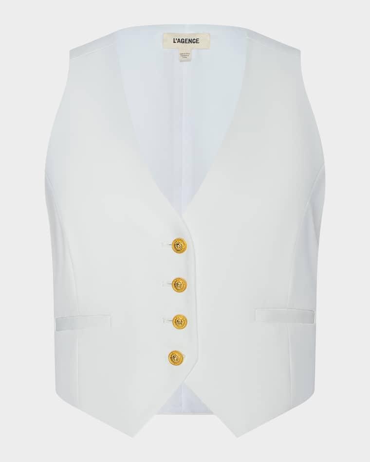 Jianna Short Vest by L'AGENCE