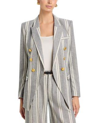 Kendi Long Double Breasted Blazer by L'AGENCE