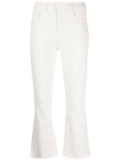 Kendra cropped flared jeans by L'AGENCE