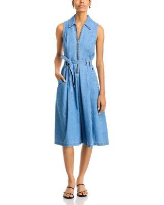 Kieran Belted Shirt Dress by L'AGENCE