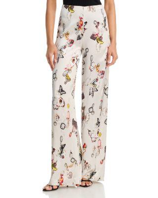 Kimia Butterfly Straight Pants by L'AGENCE