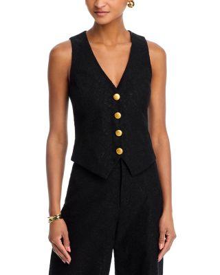 Kino Bonded Lace Vest by L'AGENCE