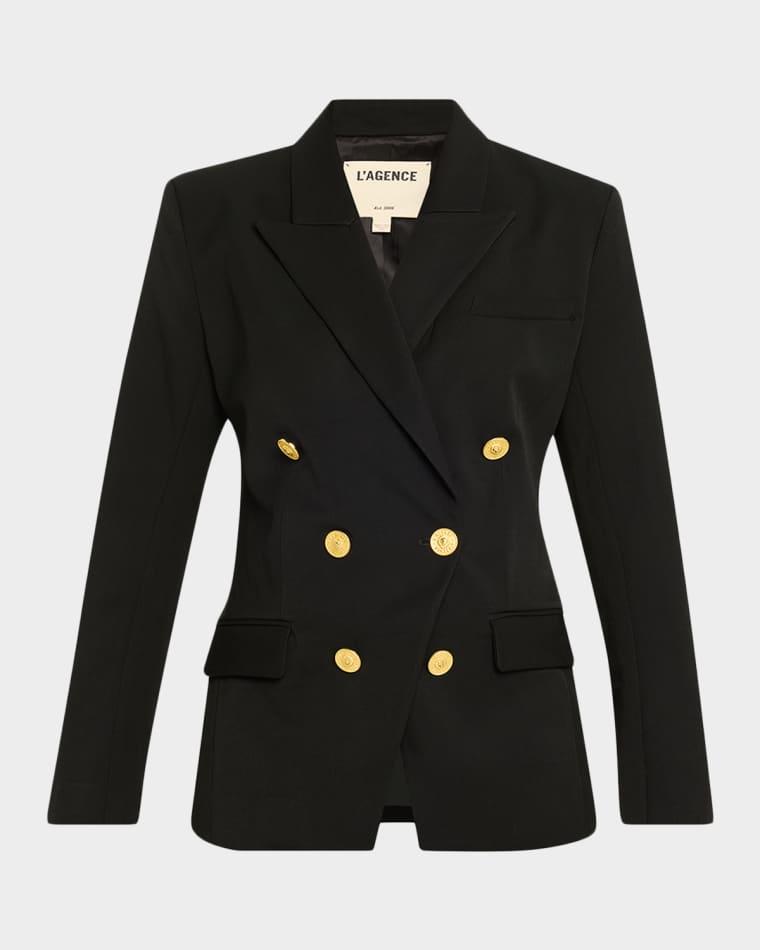 Kyomi Double-Breasted Blazer by L'AGENCE