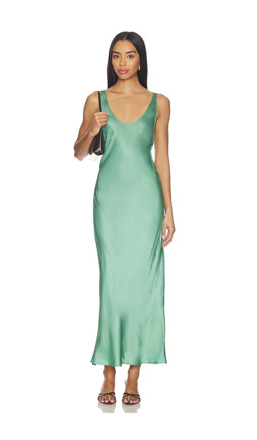 L'AGENCE Akiya Tank Dress in Mint by L'AGENCE