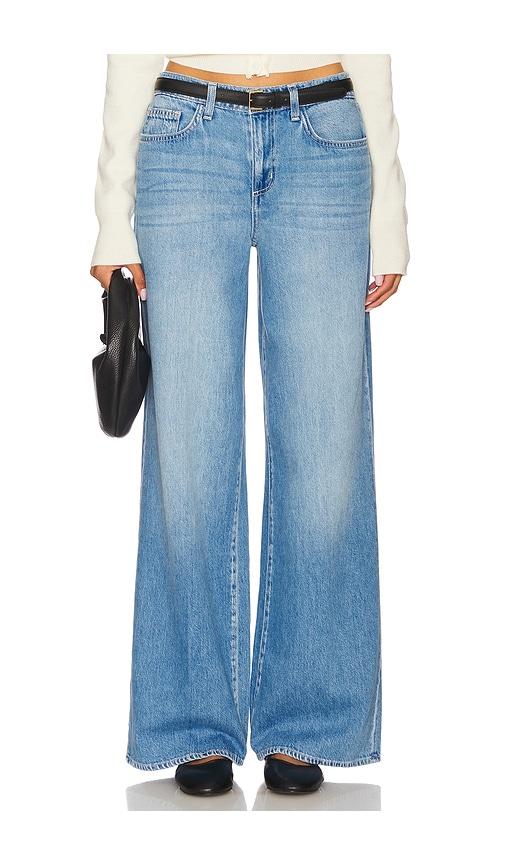 L'AGENCE Alicent High Rise Sneaker Wide Leg in Blue by L'AGENCE L'AGENCE Alicent High Rise Sneaker Wide Leg in Blue by L'AGENCE