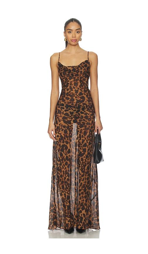 L'AGENCE Christine Dress in Multi by L'AGENCE