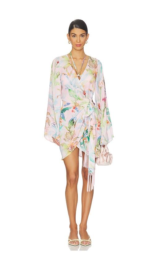 L'AGENCE Kohima Mini Dress in Pink by L'AGENCE