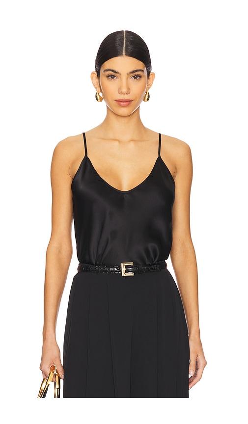 L'AGENCE Lexi Camisole in Black by L'AGENCE