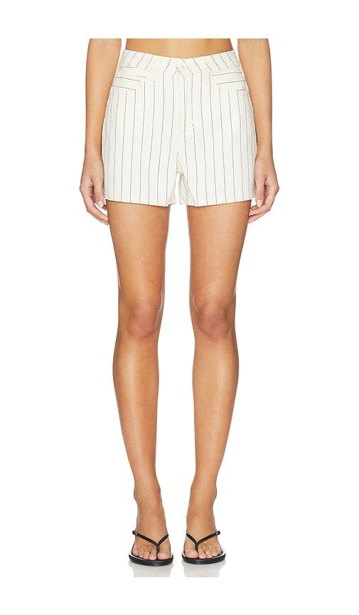 L'AGENCE Lissania Short in Cream by L'AGENCE