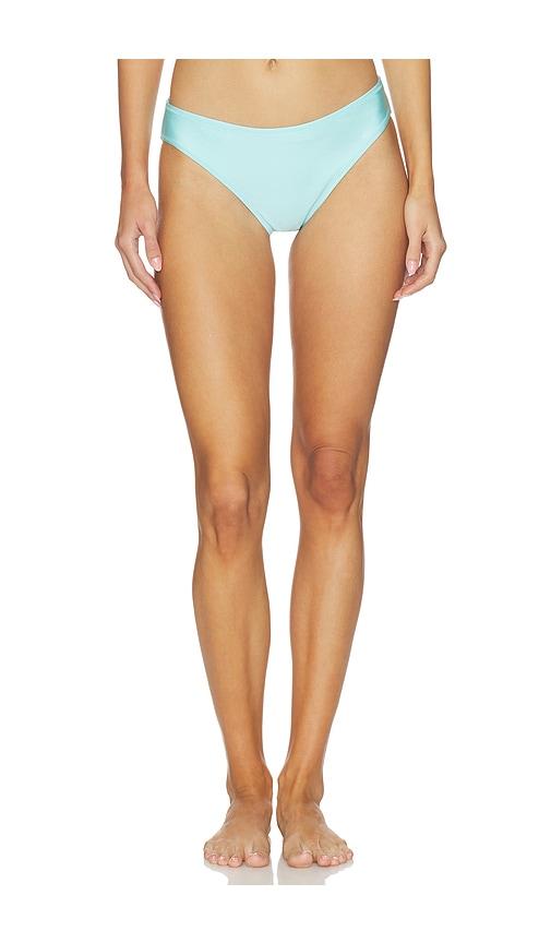 L'AGENCE Nicole Hipster Bikini Bottom in Blue by L'AGENCE
