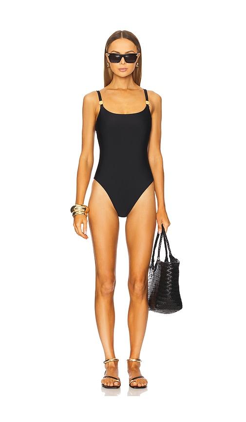 L'AGENCE Remi One Piece Swimsuit in Black by L'AGENCE