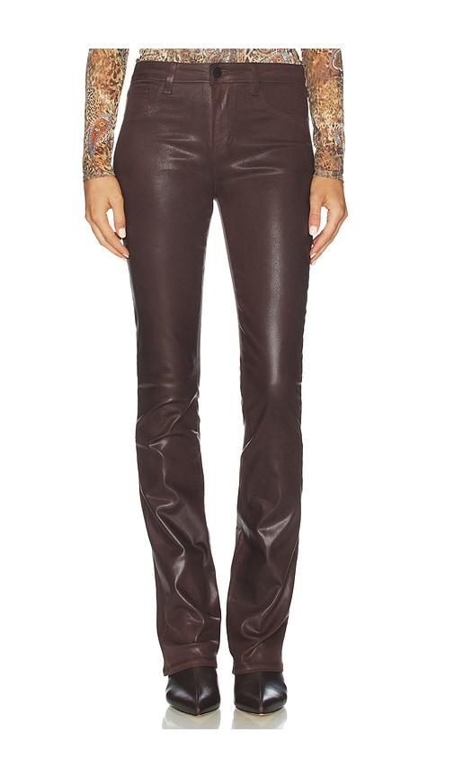 L'AGENCE Selma Sleek Baby Bootcut in Chocolate by L'AGENCE