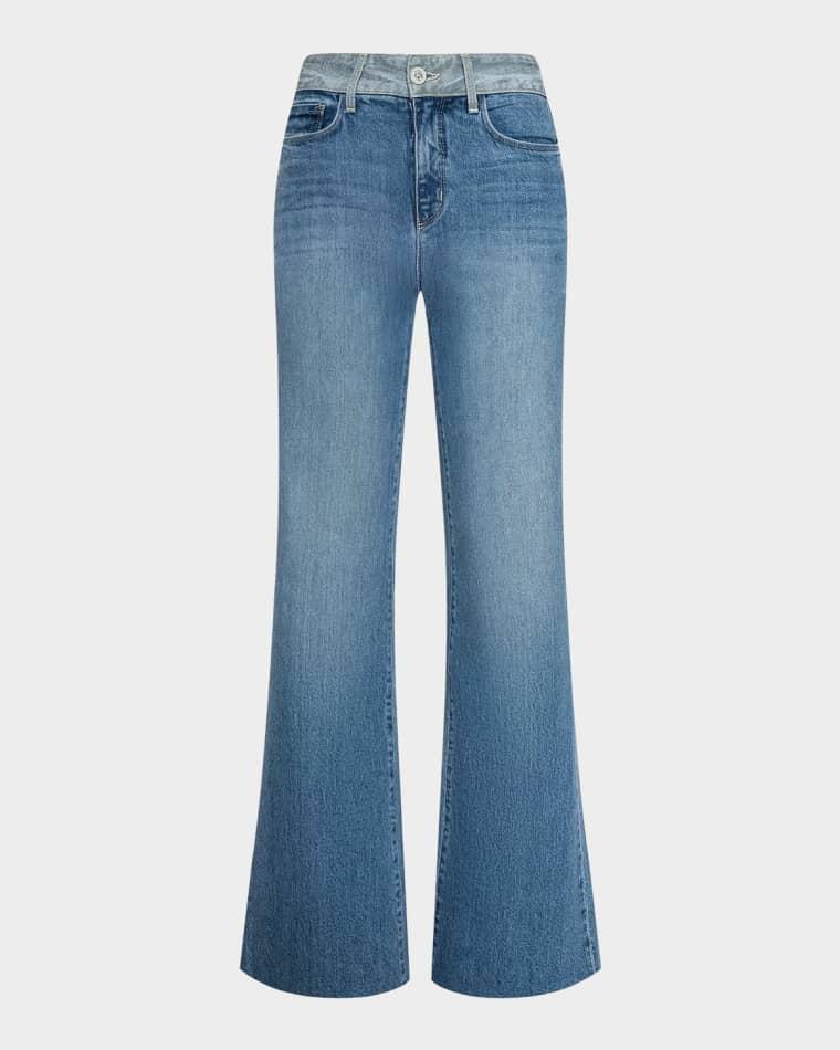 Louane Ultra-High Rise Wide-Leg Jeans by L'AGENCE