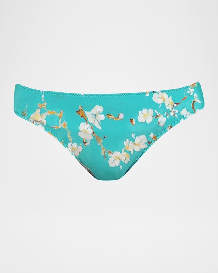Nicole Cherry Classic Bikini Bottoms by L'AGENCE