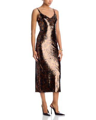 Noella Sequin Dress by L'AGENCE