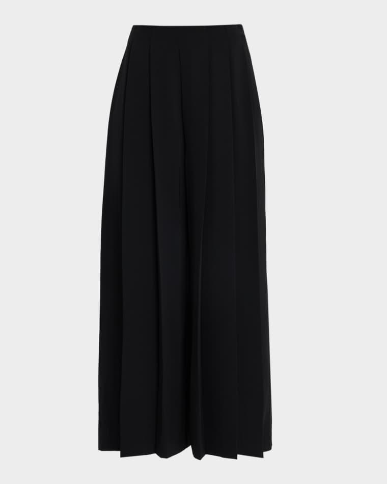 Novalynn Cropped Pleated Pants by L'AGENCE