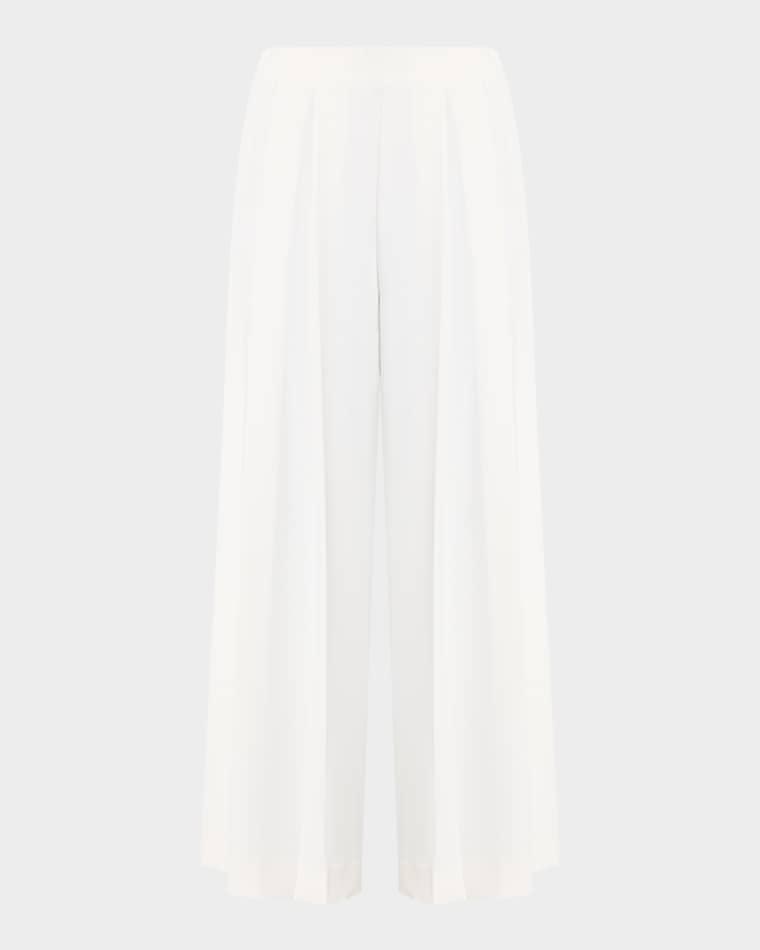 Novalynn Cropped Pleated Pants by L'AGENCE