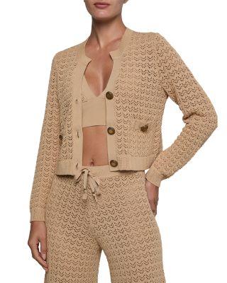 Orla V Neck Cardigan by L'AGENCE