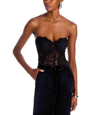 Raquel Lace Bustier by L'AGENCE