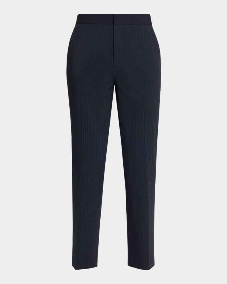 Rebel Pinstriped Trousers by L'AGENCE