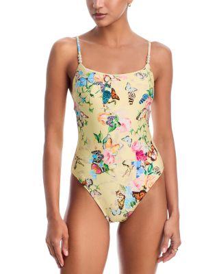 Remi Butterflies One Piece Swimsuit by L'AGENCE