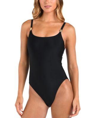 Remi Solid Basic Lingerie One Piece Swimsuit by L'AGENCE