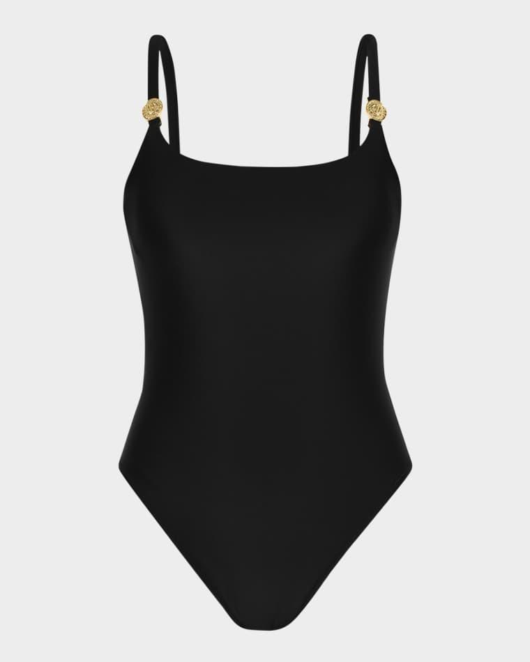 Remi Solid Basic One-Piece Swimsuit by L'AGENCE